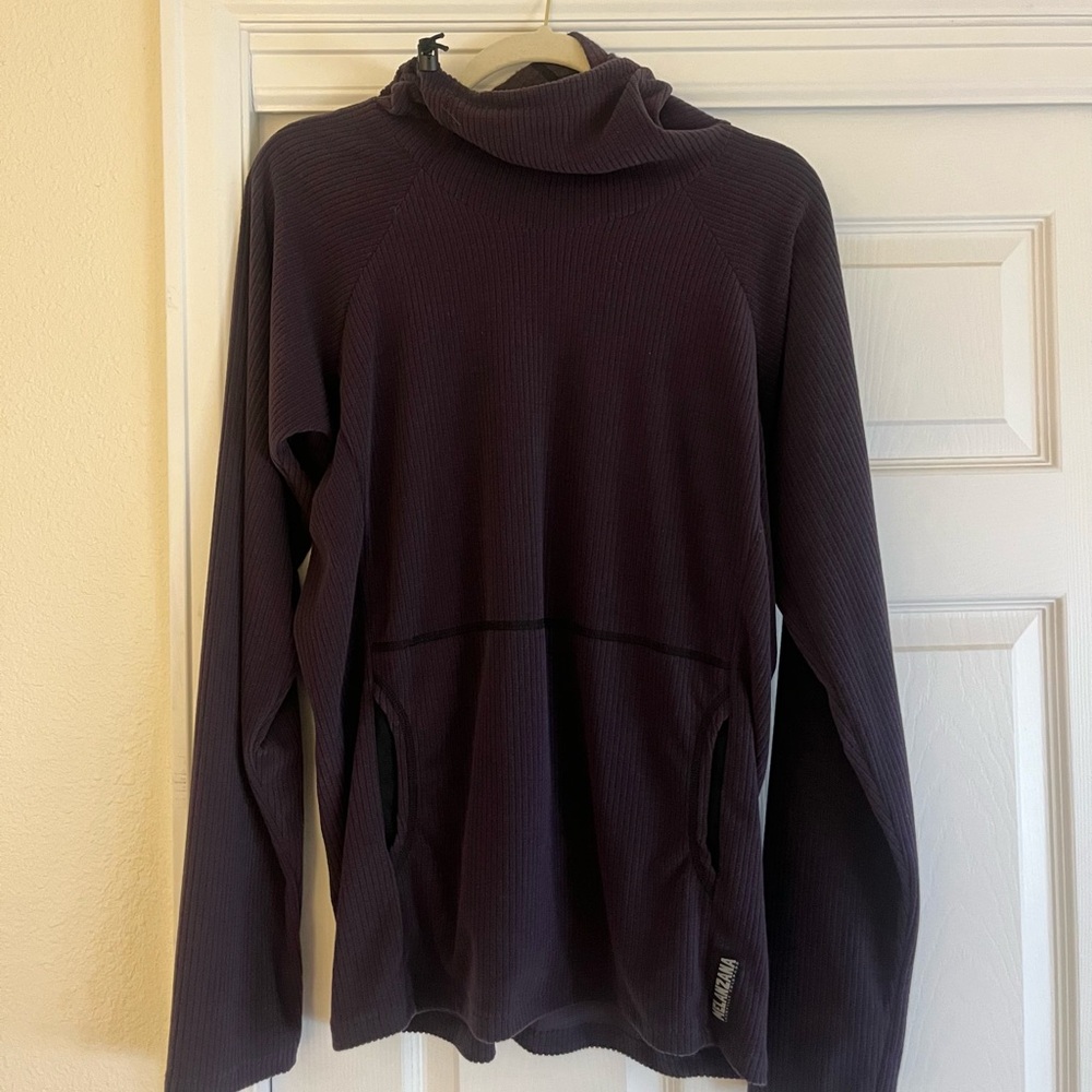 NWT BRAND NEW 2024 Melanzana V2 Microgrid fleece, Men's Small, Eggplant color.